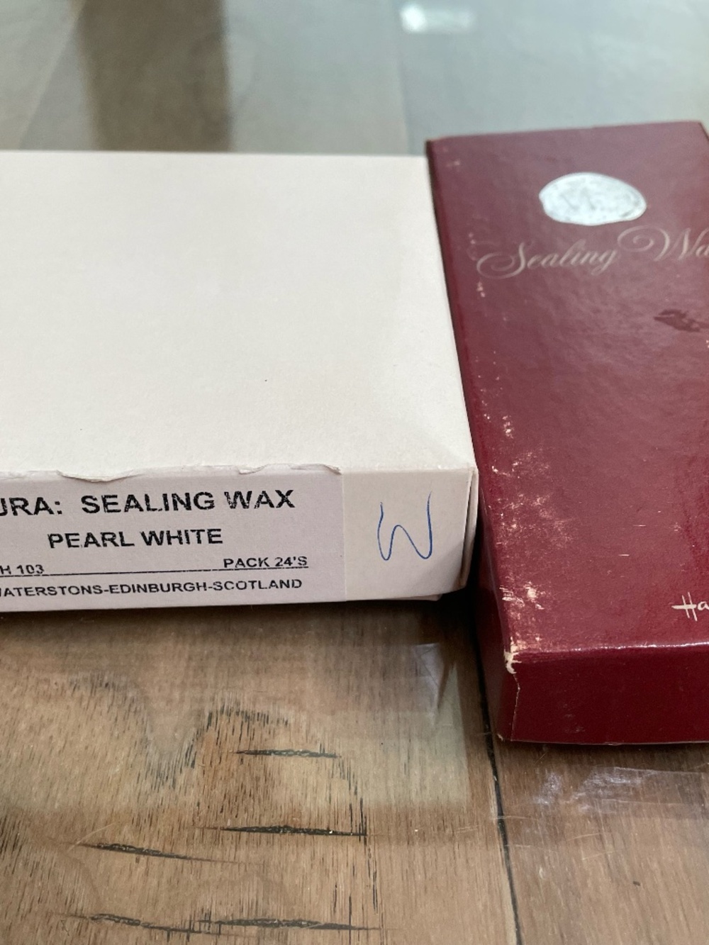 Two Wax Seal Kits with "S" and "C" Seals